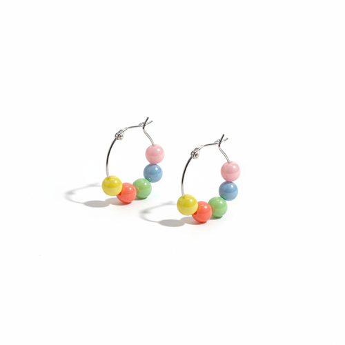 Färgglada hoops
